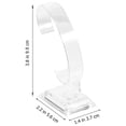 thumbnail image 4 of 10Pcs Watch Display Stand Transparent Watch Holder Plastic Bracelet Stand Stable Watch Rack, 4 of 9