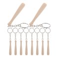 thumbnail image 2 of 10pcs Mini Baseball Bat Keychain Wooden Bat Pendant Sports Keychains For Kids Baseball Accessories Novelty Keychain For Backpacks Handbag, 2 of 8