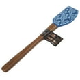 Thyme & Table 2Pack Novelty Silicone Spatula Teal Polka Dot and Navy