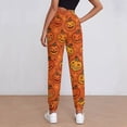 thumbnail image 3 of Women's Sweatpants, Pumpkin Halloween Fun Baggy Sweatpants Joggers for Women, Fall Outfits for Women 2024 Lounge Yoga Athletic Workout Pants with Pockets, 3 of 7