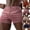 Pink, variant on Chiccall Stretch Corduroy Shorts for Men Casual Low Rise Beach Button Zipper Shorts with Pockets