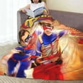 thumbnail image 6 of Henry Danger Fleece Blanket Super Soft Cozy Throw Blanket Fuzzy Comfy Flannel Blanket Warm Plush Blankets And Throws For Couch, Sofa, Bed 50"X40", 6 of 7