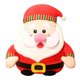 thumbnail image 1 of Santa Claus De Peluche Tierno Bolita Adorno Decorativo Importadora La Merced Tela Ultra Suave Relleno-20cm, 1 of 4