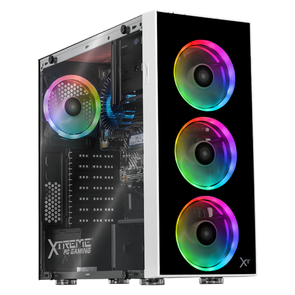 Computadora Escritorio Xtreme PC Gaming Intel Core i9 12900 16GB SSD 500GB WIFI White juegos casuales, trabajo y estudio