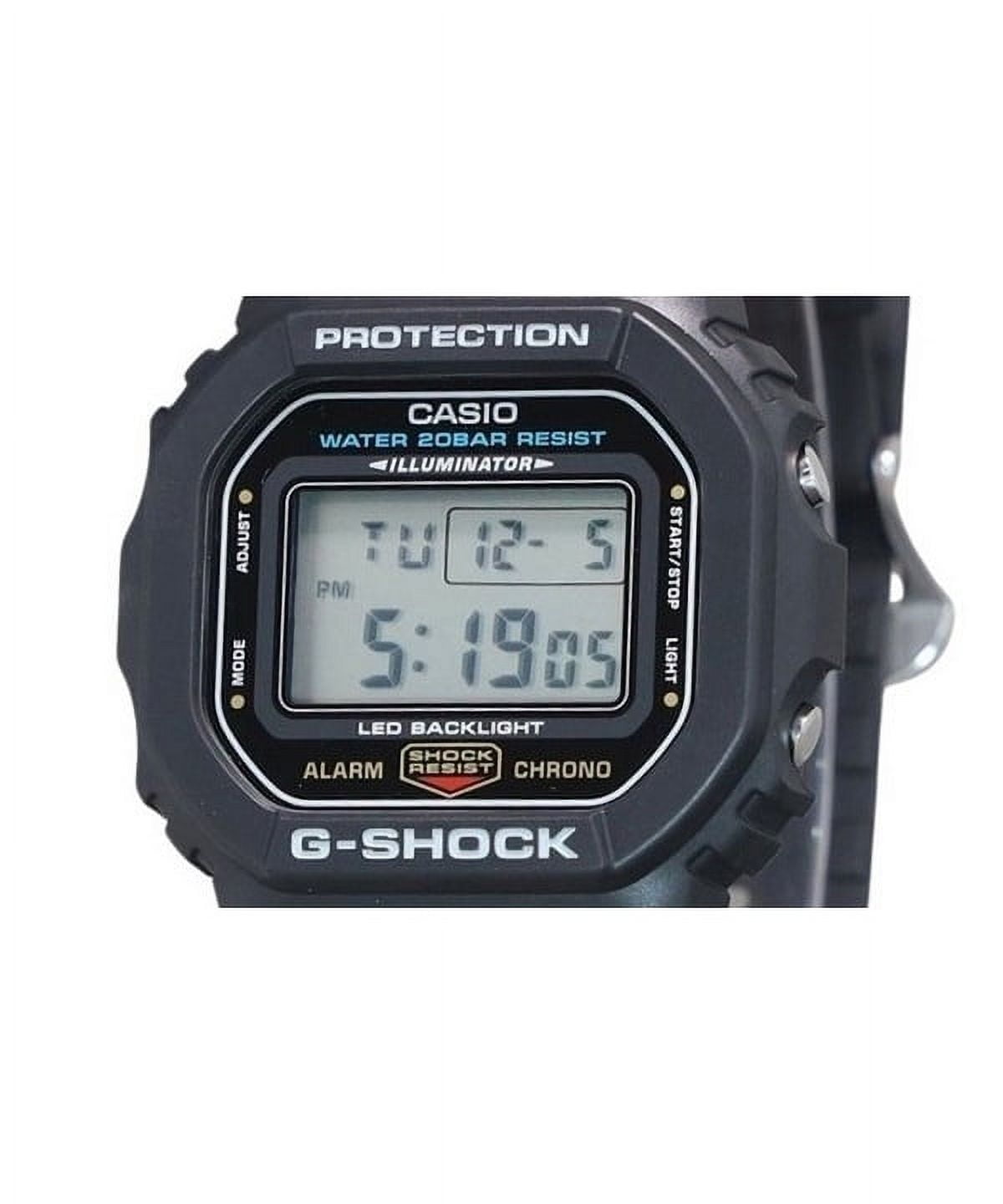 Casio G-Shock Digital Resin Strap Quartz DW-5600UE-1 200M