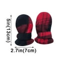 thumbnail image 3 of Luxalzxs Toddler Gloves for Cold Weather Newborn Girls Boys Baby Fleece Winter Warm Gloves (1-2 Years), 3 of 3
