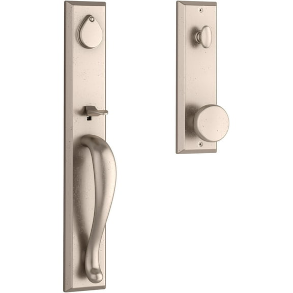 Baldwin Ee.Lonxrus.Sbe Longview Full Plate Single Cylinder Keyed Entry Handleset -