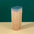 thumbnail image 1 of Vrorvz Airtight Cereal Storage Container with Lids for Kitchen Organization Clear Plastic Food Storage for Grain Sugar Flour Rice Snacks Stackable and Leak Proof, 1 of 7