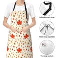 thumbnail image 6 of Lsque A Simple Autumn Waterproof Apron Chef Aprons for Men Heavy Duty Chemical Work Apron Extra Long Grilling Aprons with Adjustable Bib Apron, 6 of 9