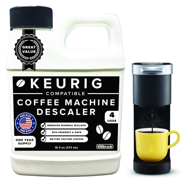 Descalcificador para máquina de café Tillbrook 473 ml, suministro para 1 año