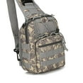 thumbnail image 2 of bandolera Paquete Paquete de pecho Bolsa de mensajero Hombro Crossbody Daypack Bolsa de utilidad para - Gris mosaico Mosaico gris, 2 of 5