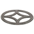 thumbnail image 1 of Square Decorative Insert For Fencing 1Set Made Of Solid Iron Ideal For Homeowners And Garden Enthusiasts, 1 of 5