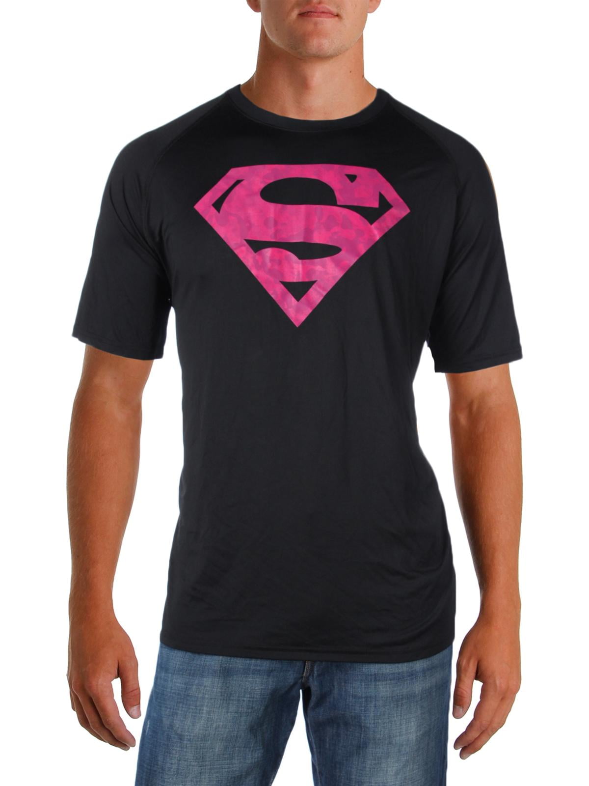 mens pink under armour shirt