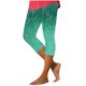 thumbnail image 1 of Pantalones de Yoga de Verano para Mujeres Ligeros de Alta Cintura de Impresión Capris, Pantalones de Gimnasio Y Entrenamiento de Ajuste Delgado con Cintura Elástica para Yoga, Correr, 1 of 8