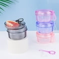 thumbnail image 3 of Hyasfey Denture Bath Case Storage Box Food Grade BPA Free Leakproof Denture Mouthguard Soaking Cup False Teeth Holder Box, 3 of 8