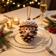 thumbnail image 4 of 2026 Christmas Indoor Home Decor 2D Flat Acrylic Christmas Hanging Ornament Decoration For Festive Holiday Tree Embellishment, 4 of 6