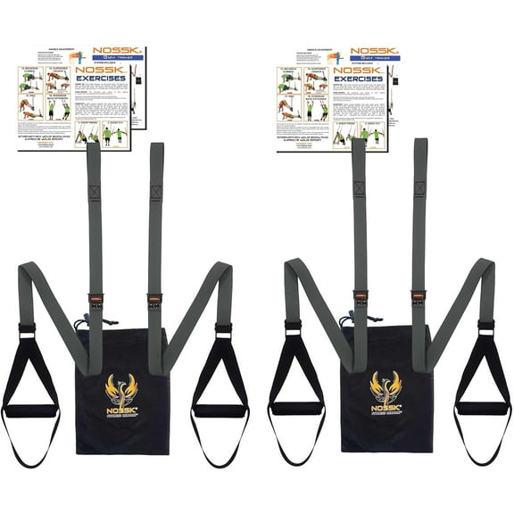 2 Pack! 2 sets of NOSSK GYM Pro Suspension Fitness Trainers - Manufactured in California using US and Global Components!