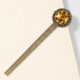 thumbnail image 4 of Thanksgiving corn Book Lovers' Lace Bookmark in Antique Bronze: Elegant Reading Accessory for Bookworms and Literature Enthusiasts, 4 of 5