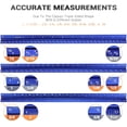 thumbnail image 3 of AKMI Aluminum Triangular Architectural Scale Ruler, 30cm, Assorted Colors, 3 of 5