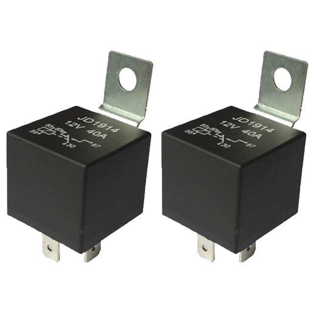 Zócalo de relé moldeado de impacto de alta resistencia para automóvil Blackalicious Blaclight 40A Auto Automático