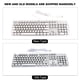 thumbnail image 1 of Teclado Mecánico Blanco 900-5 NikouMX, 1 of 8