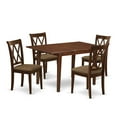 thumbnail image 2 of East West Furniture Dining Room Set Mahogany, NOCL5-MAH-C, 2 of 6