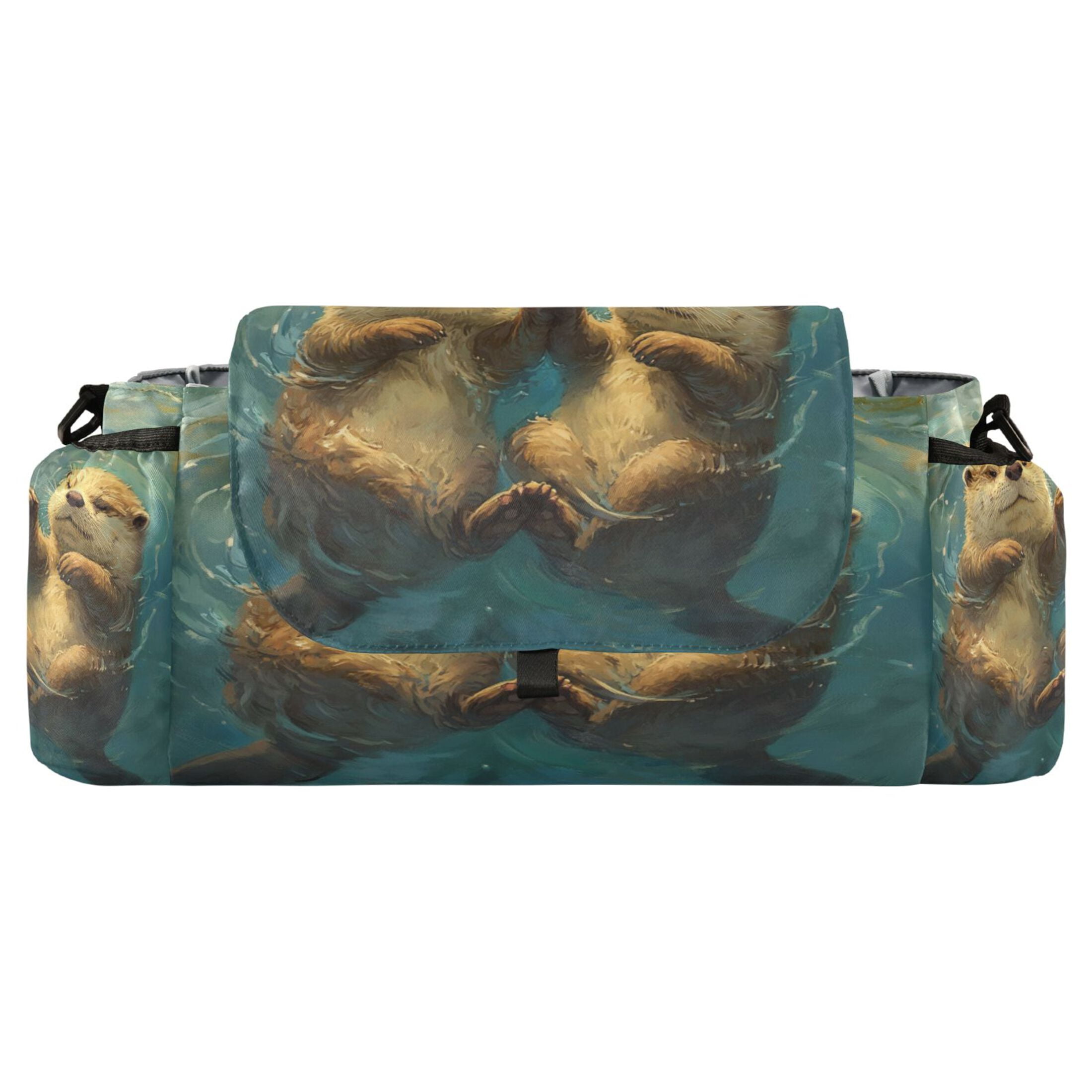 DIXRUYEE Stroller Organizer Joyful Waters Printed