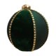 thumbnail image 2 of Adorno de bola de árbol de Navidad con aspecto de vidrio flocado a prueba de fracturas | Decoración colgante de plástico rojo verde de 3,14 pulgadas | Decoración ligera para escaparates de fiestas |, 2 of 6