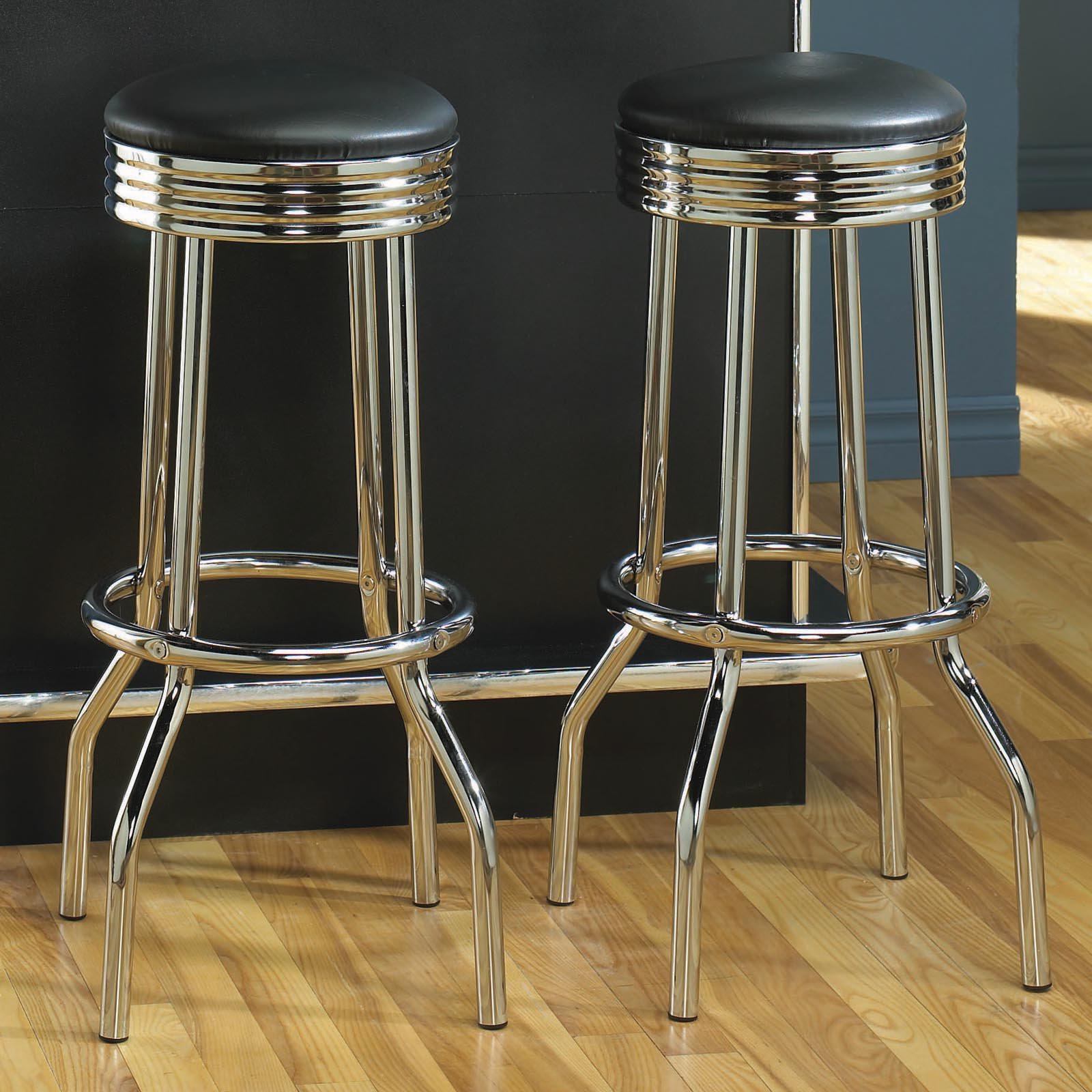 Coaster Furniture 50s Bar Stools Set of 2
