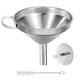 thumbnail image 1 of Embudo de Cocina de Acero Inoxidable Metálico con Colador 4.3 Pulgadas, 1 of 7
