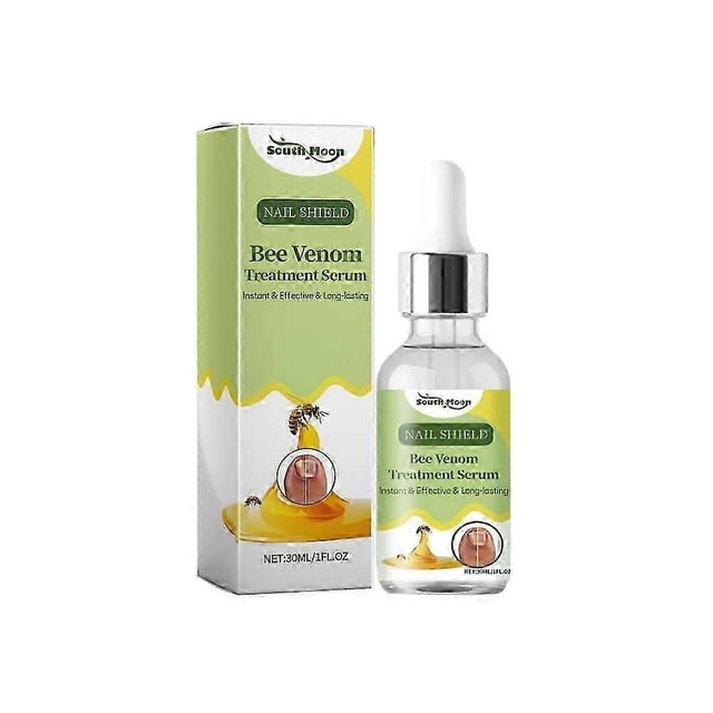 Nail Repair Essence, Bee Venom Treatment Serum Instant, Effective & Long-lasting