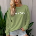 thumbnail image 6 of Women's 330g 100% Cotton New York Graphic Crew Neck Sweatshirt, 6 of 14