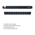 thumbnail image 3 of CyberPower Basic PDU Series CPS1215RM - Unité de distribution d'Alimentation (Montable en Rack) - AC 120 V - Entrée : NEMA 5-15 - Connecteurs de Sortie : 10 (NEMA 5-15) - 1U, 3 of 7