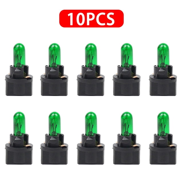 Bgsha T LED Bulbs Car LED Bulb Air Conditioning Easy Installation Fitment High Brightness LED Bulb Light Low Power Consumption
