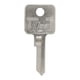 thumbnail image 1 of Candado universal con llave tradicional Hillman con llave en blanco, 10 unidades, 1 of 1