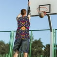 thumbnail image 5 of Honeii Cinco De Mayo Floral print basktball shirt for men and women, Unisex basketball jersey for Theme party-Small, 5 of 6