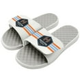 thumbnail image 2 of Men's ISlide White Houston Dash Stripes Slide Sandals, 2 of 2
