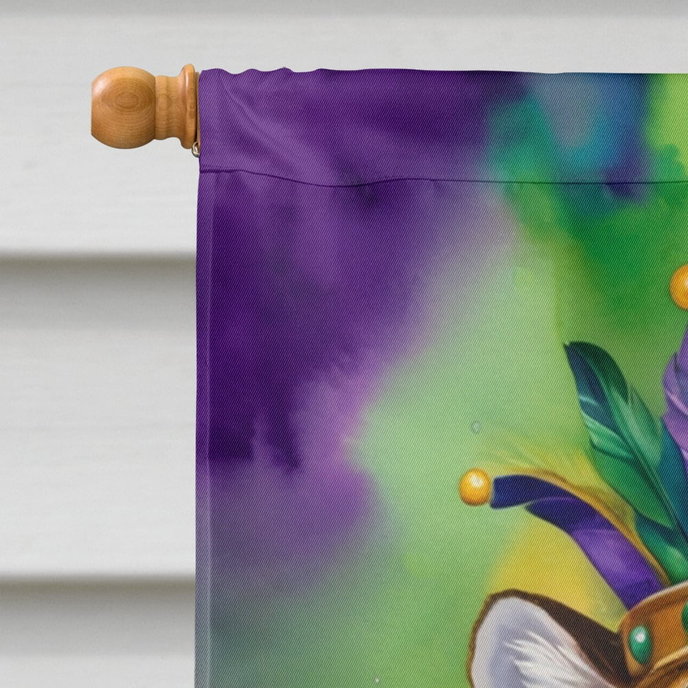 Tiger the King of Mardi Gras House Flag 28 in x 40 in