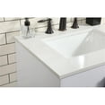 thumbnail image 4 of 24 inch Single bathroom vanity in white, 4 of 8