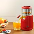 thumbnail image 4 of Binmer Juicer Powerful Slow USB Rechargeable Masticating Juicer 360 Degree Motor Easy To Squeezer For Lemon Orange, 4 of 6
