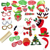 Christmas Paper Christmas Photography Props Christmas Handheld Photography Props Funny