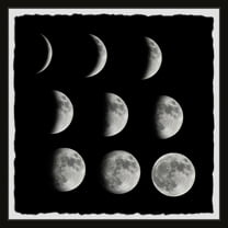 Marmont Hill Phases of the Moon III Framed Wall Art