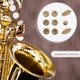 thumbnail image 1 of Incrustaciones de teclas de saxofón, incrustaciones de botones de teclas de perlas de repuesto para saxofón alto tenor soprano Likrtyny  Para Estrenar, 1 of 3
