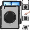 thumbnail image 1 of XYX pour iPad Air 13 Pouces Case (2025 M3/2024 M2), Poignée Rotative à 360°, Sangle d'Épaule, Protection Robuste contre les Chutes, Transparent, 1 of 7