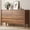 Brown, variant on HOUROM Dresser for Bedroom,6-Drawers,47" Wide Farmhouse Large Dressers & Chest,4 Solid Wood Legs,TV Stand, Storage Organizer Furniture for Bedroom(Brown)