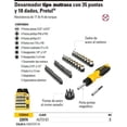 thumbnail image 2 of Desarmador T. Matraca 35 Puntas, 18 Dados Pretul 22976 Pretul AUTO-61, 2 of 2