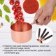 thumbnail image 4 of Juego De Cucharas Medidoras Para El Hogar De Oro Rosa, Utensilios De Medición, Especias, Café Para La Cocina Del Hogar Fyydes Descripción de la referencia, 4 of 5