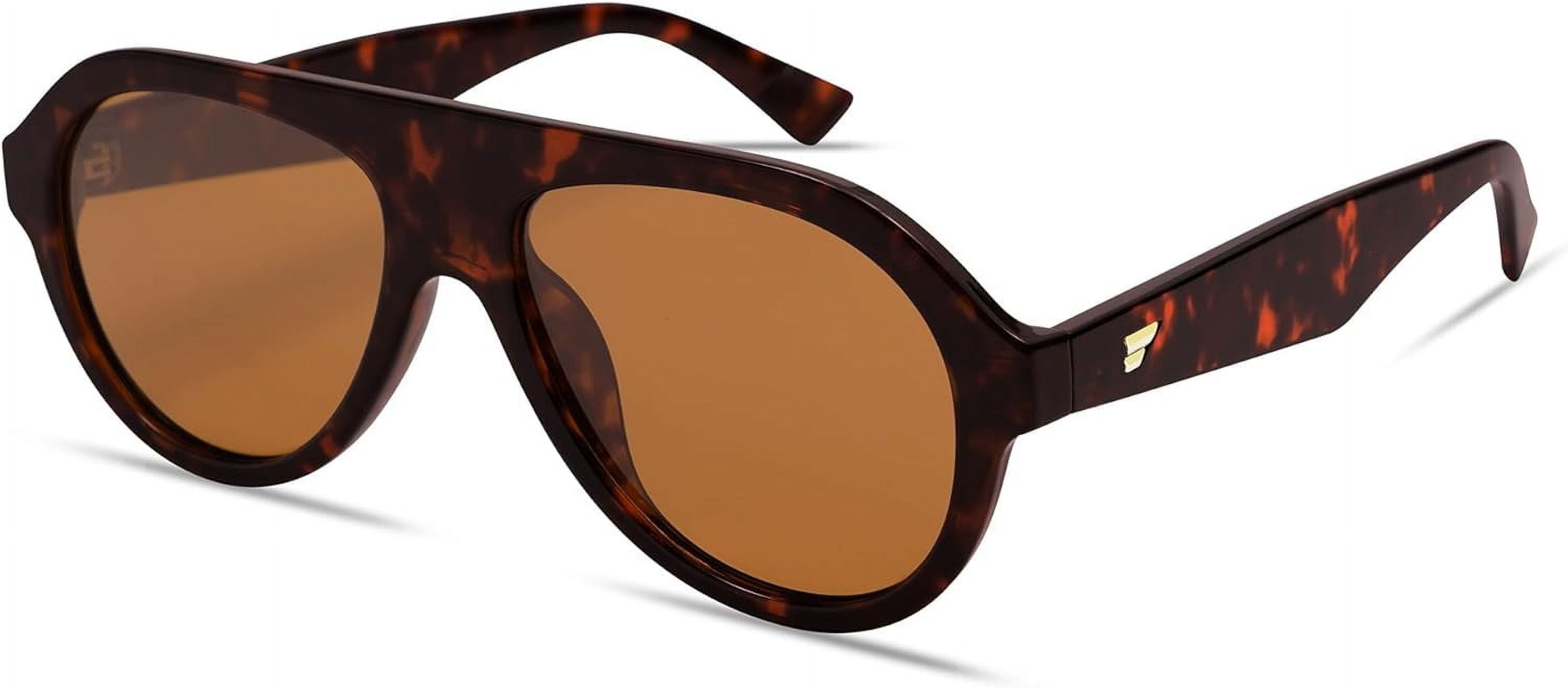 shiyou-Retro Aviator Polarized Sunglasses for Men Women  display picture 1