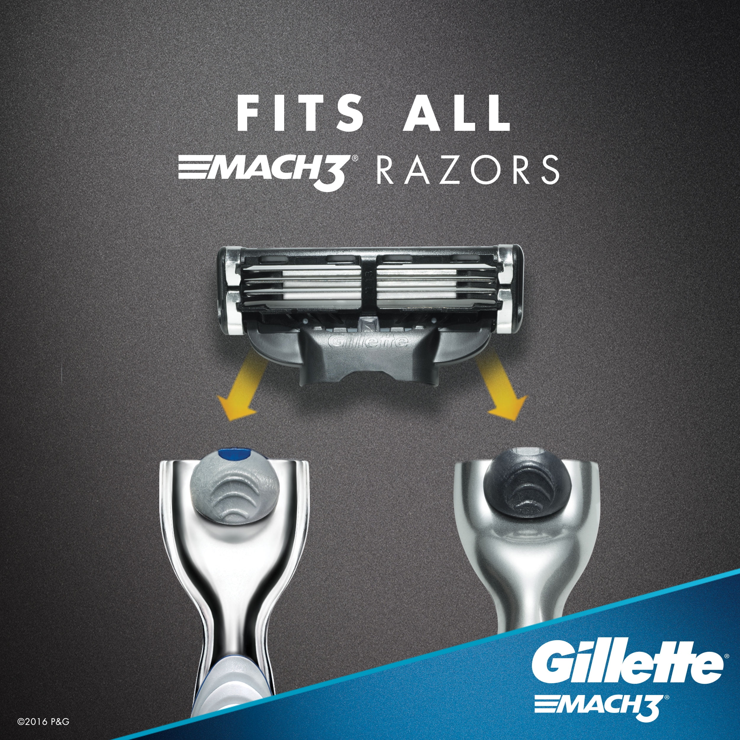 Gillette Mach3 Men's Razor Blades - 5 Refills