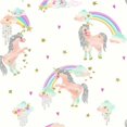 thumbnail image 1 of Arthouse 696109 Papier Peint Licorne Arc-en-Ciel&44; Blanc, 1 of 10